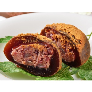 黑糖麻薯-花生4入+紅豆4入