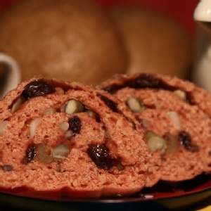 紅莓堅果饅頭【5顆／袋】