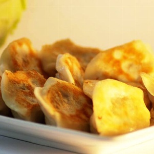 【全蔬菜水煎餃】