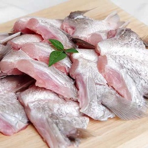 金目鱸魚 魚下巴