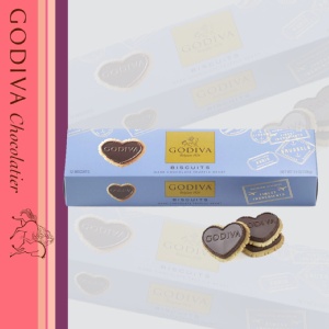 GODIVA心型松露黑巧克力餅乾 特價：$359