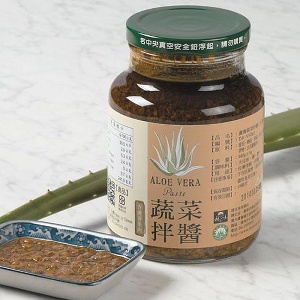 蘆薈蔬菜拌醬