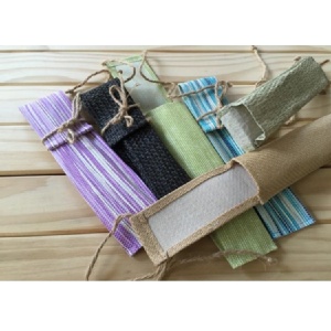 【QC館】紙布麻繩餐具袋 (大)立體