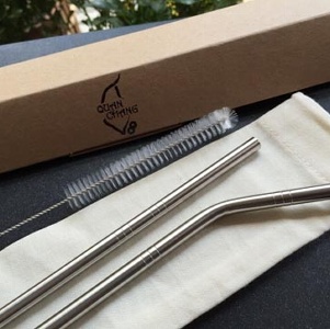 【QC館】日本鋼材-食品級SUS304不鏽鋼吸管/環保吸管