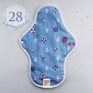 28cm日用加長_彩棉布衛生棉