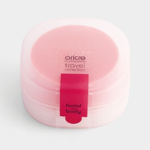 歐瑞克手作潔顏沐浴旅行皂盒組(紅莓菓)