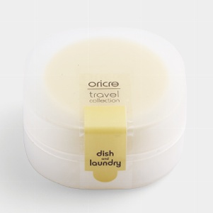 歐瑞克手作家事潔淨旅行皂盒組(檸檬橙花)