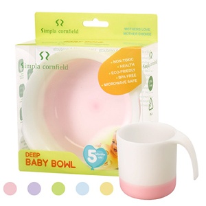 玉米田無毒環保餐具_嬰幼童學習杯