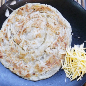 【新品】(蔥阿伯)乳酪拔絲抓餅-5片