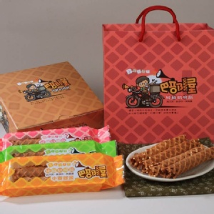 六福禮盒+送純鮮奶脆餅 2入/包 (口味隨機)