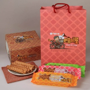 十二萬分心意禮盒+送純鮮奶脆餅-清香烏龍2入/包