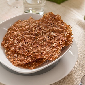 超薄櫻花蝦豬肉脆片