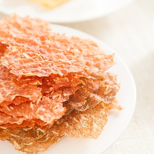 超薄杏仁豬肉脆片