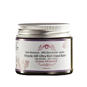 自然奇機玫瑰天竺葵手足香膏