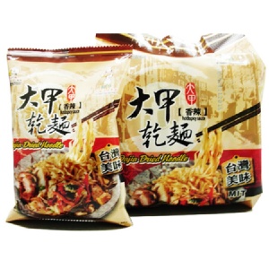 大甲乾麵110g香辣口味 (限同口味以4的倍數下單) 特價：$28