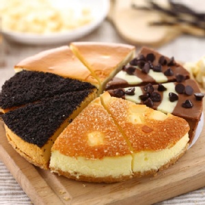 拼盤口味重乳酪蛋糕