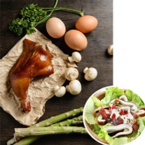 【買一送一】買煙燻大雞腿1+送戀魷冰卷1