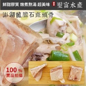 澎湖龍膽石斑頭骨