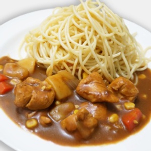 南洋咖哩雞義大利麵