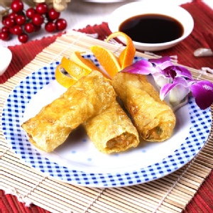 【五星級港點】鮮蝦腐皮捲