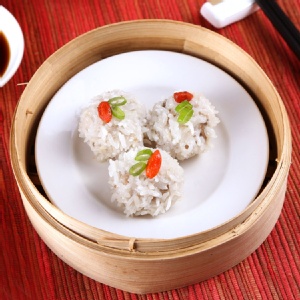 【五星級港點】糯米珍珠丸