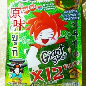 [主購禮] 單筆訂單滿1800元，送KABUKI超大片烤海苔-原味60g*1包