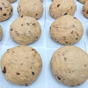 紫米桂圓黑糖饅頭-5入