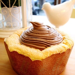 北海道戚風 霜淇淋 奶油蛋糕(朱古力Chocolate)