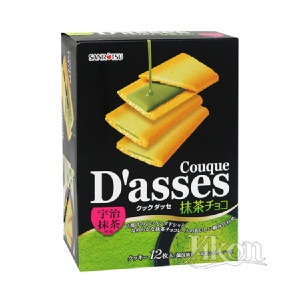 【即期】三立 抹茶巧克力薄燒餅