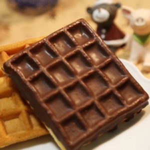 Soft Waffle Q軟鬆餅系列 黑巧克力 5入