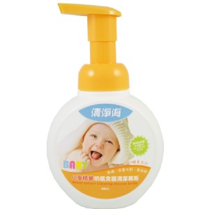 (買六送六) 清淨海小麥精華奶瓶慕斯300ml送補充包