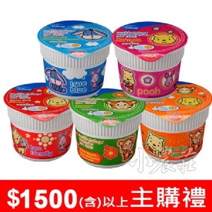 [主購禮] 單筆訂單金額滿1500元以上，送日清迪士尼杯麵5杯