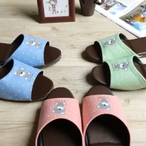 親子皮拖-療癒小熊