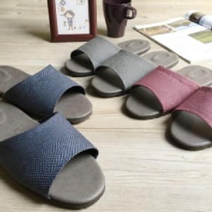 風格皮拖-晶鑽紋