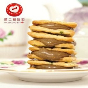 《第二顆鈕釦》黑糖蔥軋餅(10包/袋)