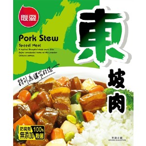聯夏 超好吃免煮菜調理包系列–東坡肉 特價：$29