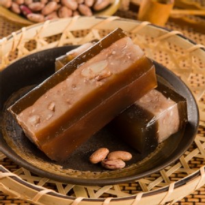 黑糖花豆水晶糕