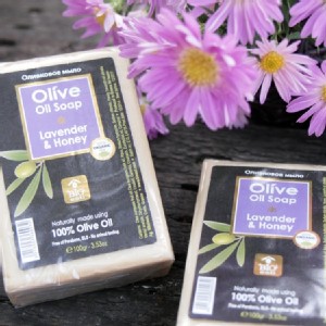 【希臘BIOESTI】高純度頂級蜂蜜薰衣草橄欖馬賽皂100克