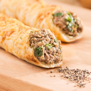 【紅龍】酥香黑胡椒豬肉捲*2條