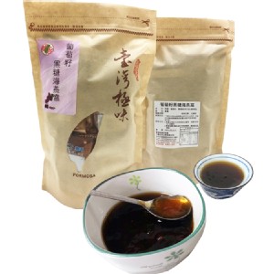 台灣富貴養生黑糖-葡萄籽寒天海燕窩