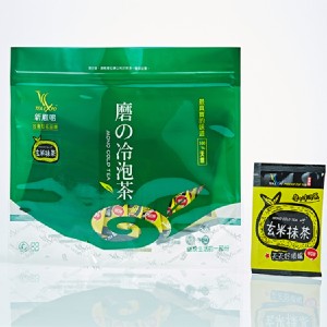 【口味統計用】磨的冷泡茶 玄米抹茶
