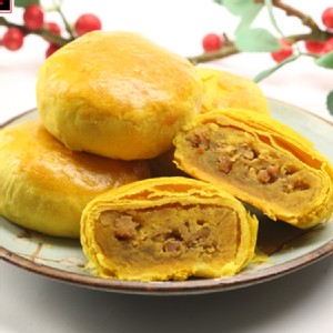 【連珍】咖哩肉餅8入裝(葷食)