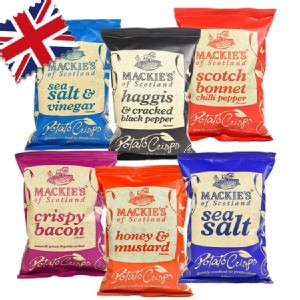 【Mackie's經典洋芋片】6口味綜合組 特價：$210