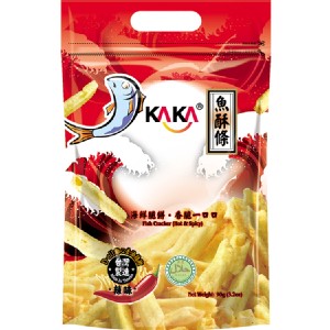 【KAKA】魚酥條-辣味