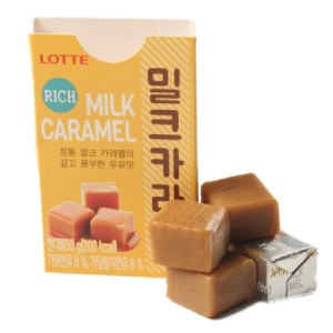 【LOTTE】 韓國焦糖牛奶糖