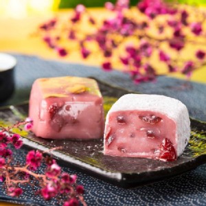 【沃野甜品工坊】蔓越莓 鮮奶涼糕