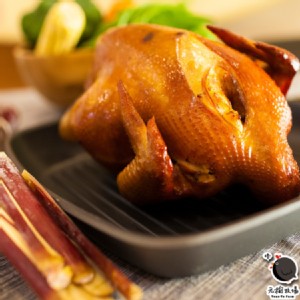 【元榆牧場】《團購美食》煙燻甘蔗雞(土雞)-大包裝/750g 特價：$320