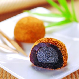 【邦尼手作烘焙坊】黑糖凍麻吉-芝麻12入