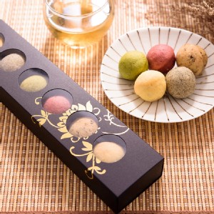 【樂樂齋】五元素鳳梨彩球(五辛素)6入禮盒