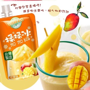 台灣在地水果【RO RO ICE】揉揉冰水果冰沙 芒果 特價：$39